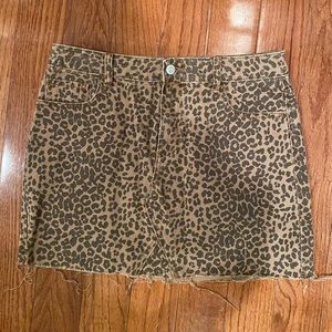 PacSun Cheetah Print Skirt